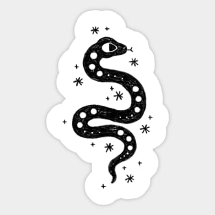 Space Snake Sticker